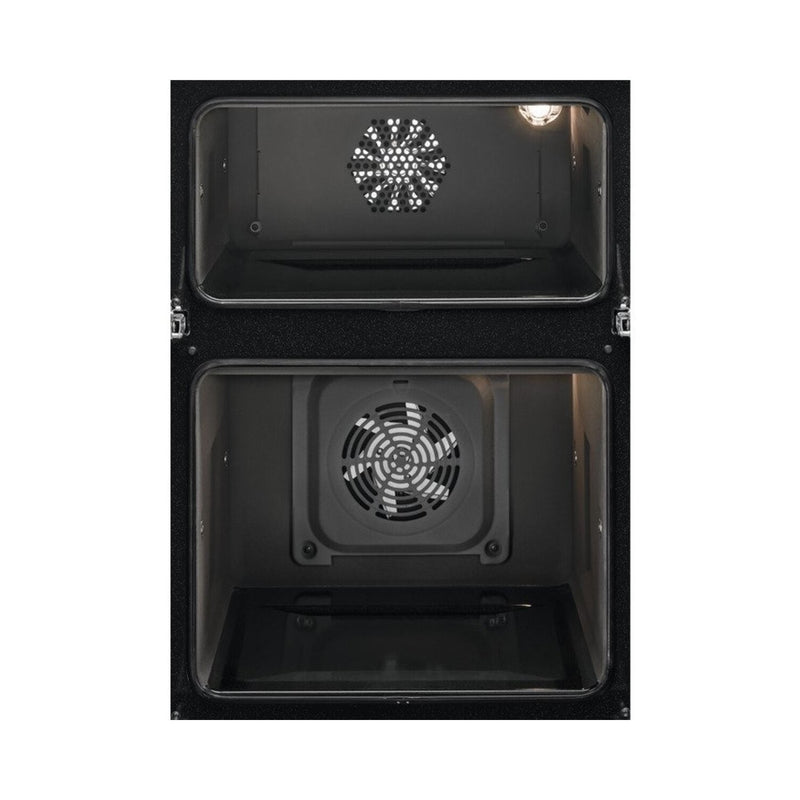GRADE A1 - AEG 6000 Series DCE731110M Built-In Electric Double Oven - Stainless Steel