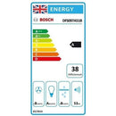 Grade B Bosch Serie 4 DFS097A51B 90cm Telescopic Canopy Cooker Hood Stainless Steel