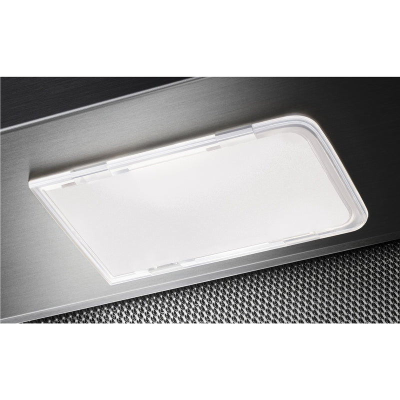 Grade A AEG DPB3932S 90cm Telescopic Canopy Cooker Hood Silver