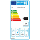 Grade C 90cm Silver Pull Out Hood, Mechanical Push Buttons, 3 Speeds, LED Lighting, Charcoal filter included (ECFB03)