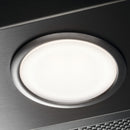 Grade B AEG 3000 Series DTX3840M 80cm Curved Glass Chimney Cooker Hood Stainless Steel