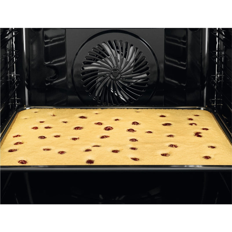 Grade B AEG 6000 Series Built-Under Electric Double Oven - Black