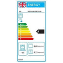 Grade B AEG DUE731110M 60cm Double Built Under Electric Oven Stainless Steel