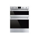 GRADE A2 - Smeg DUSF6300X Classic Built-Under Electric Double Oven - Stainless Steel