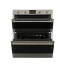 GRADE A2 - Smeg DUSF6300X Classic Built-Under Electric Double Oven - Stainless Steel