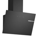 Grade B Bosch Series 2 DWK65DK60B 60cm Angled Chimney Cooker Hood Black
