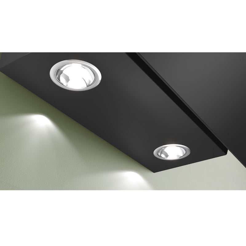 Grade A Bosch Series 2 DWK85DK60B 80cm Angled Chimney Cooker Hood Black
