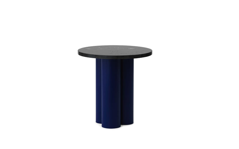 Normann Copenhagen Dit Table Bright Blue Nero Marquina