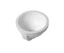 Duravit Architec Undermount washbasin, without tap holes, with overflow, white without WonderGliss