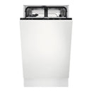 GRADE A2 - Electrolux 300 AirDry Integrated Slimline Dishwasher - Black control panel