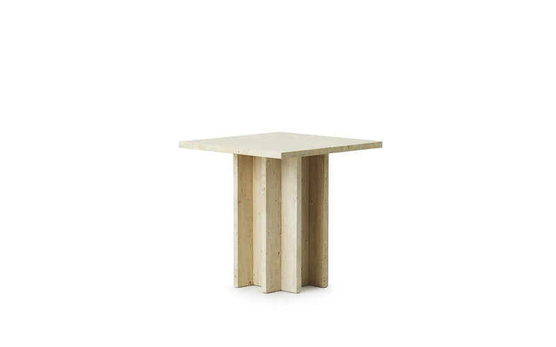Normann Copenhagen Edge Coffee Table Small Travertine
