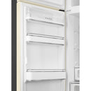Grade B Smeg 294 Litre Fifties Style Left Hand Hinge 70/30 Fridge Freezer - Cream