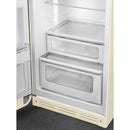 GRADE A2 - Smeg 294 Litre Fifties Style Left Hand Hinge 70/30 Fridge Freezer - Cream