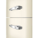 GRADE A2 - Smeg 294 Litre Fifties Style Left Hand Hinge 70/30 Fridge Freezer - Cream