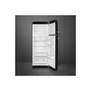Grade B Fifties Style Right Hand Hinge Top Mount Fridge Freezer - Black