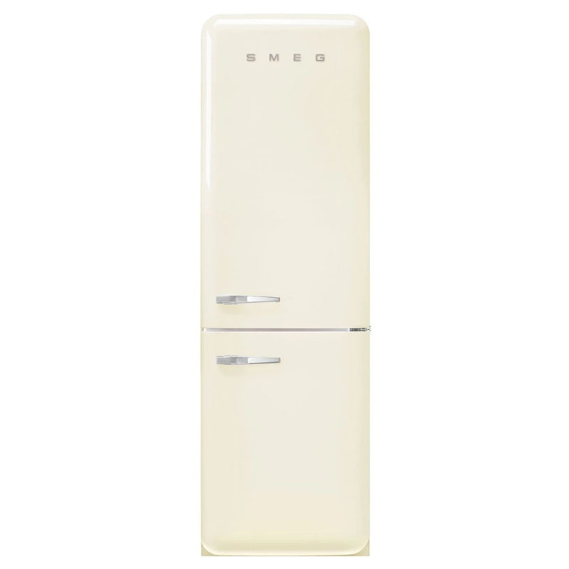 Grade A Smeg FAB32RCR5UK Freestanding 331 Litre 50's Style 60/40 Frost Free Fridge Freezer Cream