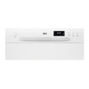 Grade A AEG FFB21200CW 6 Place Compact Countertop Dishwasher