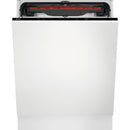 GRADE A2 - AEG Series 5000 AirDry Integrated Dishwasher - C-Rated Black Control Panel