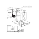 GRADE A2 - AEG 6000 SatelliteClean Integrated Dishwasher - C-Rated, Black control panel