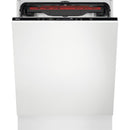 GRADE A2 - AEG 6000 SatelliteClean Integrated Dishwasher - C-Rated, Black control panel