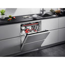 GRADE A2 - AEG 6000 SatelliteClean Integrated Dishwasher - C-Rated, Black control panel