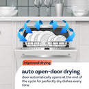 GRADE A2 - AEG 6000 SatelliteClean Integrated Dishwasher - C-Rated, Black control panel