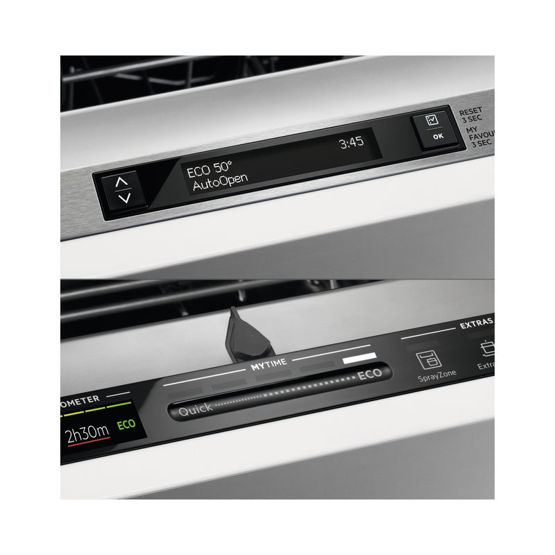 Grade B AEG 8000 SprayZone FSS83708P 15 Place Fully Integrated Dishwasher