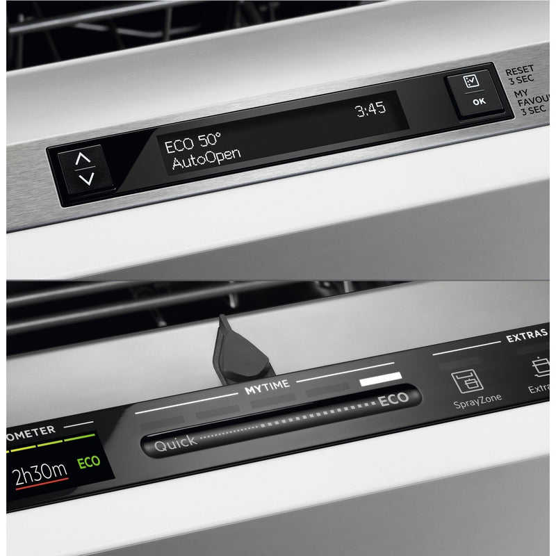 Grade B AEG Series 5000 AirDry FSX52927Z Integrated 14 Place Dishwasher