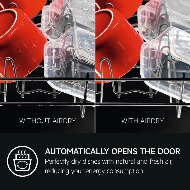 Grade B AEG Series 5000 AirDry FSX52927Z Integrated 14 Place Dishwasher
