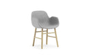 Normann Copenhagen Form Armchair Full Upholstery Oak Synergy