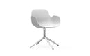 Normann Copenhagen Form Armchair Swivel 4L Alu White