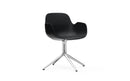 Normann Copenhagen Form Armchair Swivel 4L Alu Black