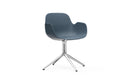 Normann Copenhagen Form Armchair Swivel 4L Alu Blue