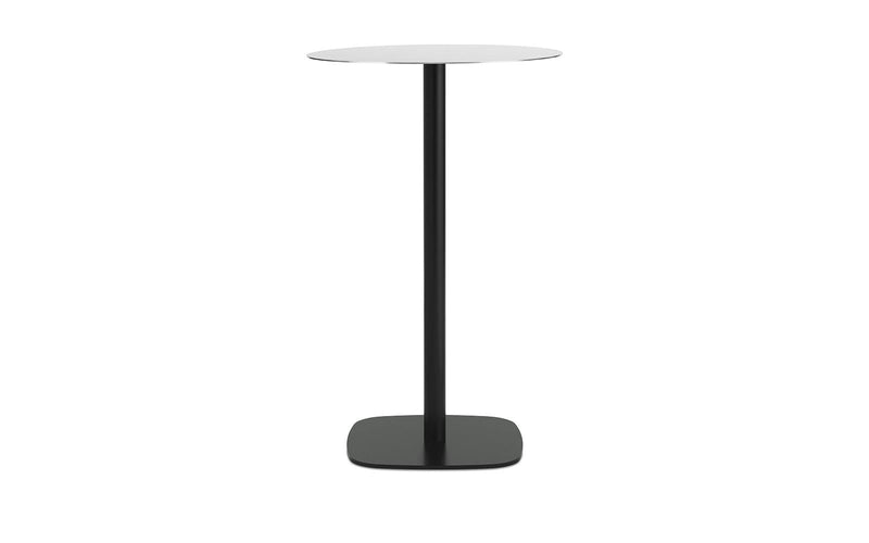 Normann Copenhagen Form Café Table H104,4 Ø60 Stainless Steel