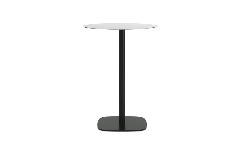 Normann Copenhagen Form Café Table H94,5 Ø60 Stainless Steel