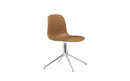 Normann Copenhagen Form Chair Swivel 4L Full Upholstery Aluminium Ultra Leather