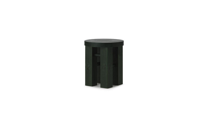 Normann Copenhagen Fyr Stool Dark Green