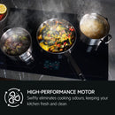 Grade B AEG 6000 Series 120cm Hob2Hood Cooker Hood - Stainless Steel