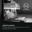 GRADE A2 - AEG 5000 AirDry Integrated Dishwasher - Black control panel C-rated