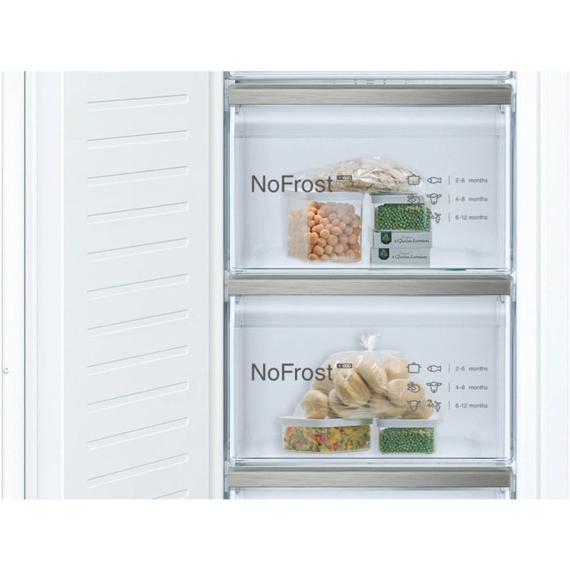 Grade A Neff N50 GI7812EE0G Integrated 212 Litre Upright Frost Free Freezer