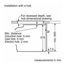 Grade B Siemens iQ500 Electric Single Oven - Stainless Steel