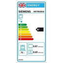 Grade B HB778G3B1B built-in/under single oven Electric Built-in in Black