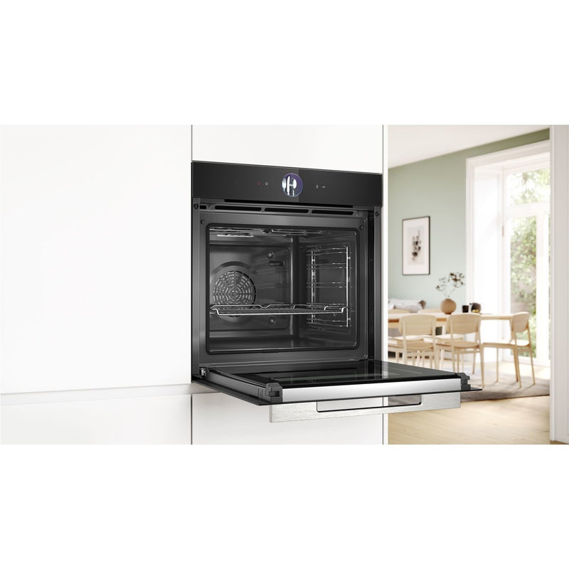 Grade A Bosch HBG7764B1B Single Built In Electric Oven Black