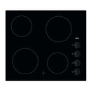 Grade A AEG HK614000CB 60cm Side Control Four Zone Ceramic Hob Black