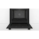 Grade B Bosch Series 4 Electric Single Oven - HQA534BB3B built-in/under single oven in Black
