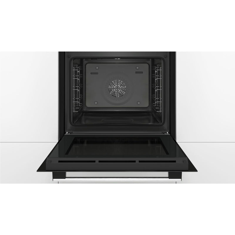 Grade B Bosch Series 4 Electric Single Oven - HQA534BB3B built-in/under single oven in Black