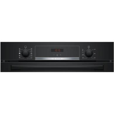 Grade B Bosch Series 4 Electric Single Oven - HQA534BB3B built-in/under single oven in Black