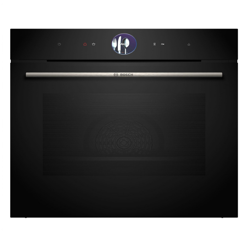 Grade B Bosch Series 8 HSG7584B1 60cm Single Built In Electric Oven Black