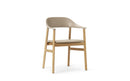Normann Copenhagen Herit Armchair Upholstery Oak Spectrum Leather Sand