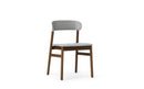 Normann Copenhagen Herit Chair Upholstery Smoked Oak Spectrum Leather Grey